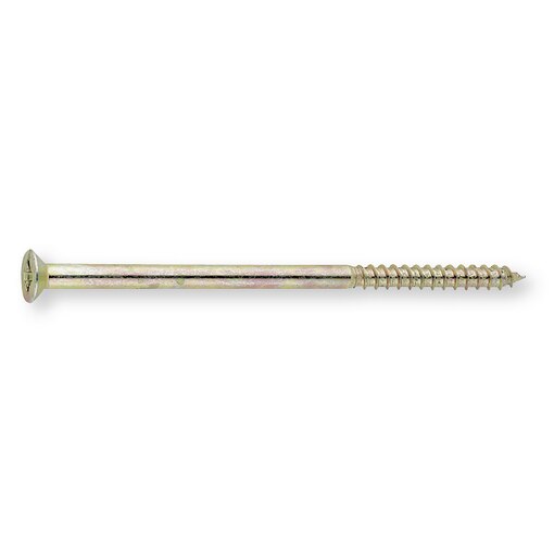 Houtschroef plat verzonken kop DIN 7997 TORX 40 7,0X125 geel gepassiveerd